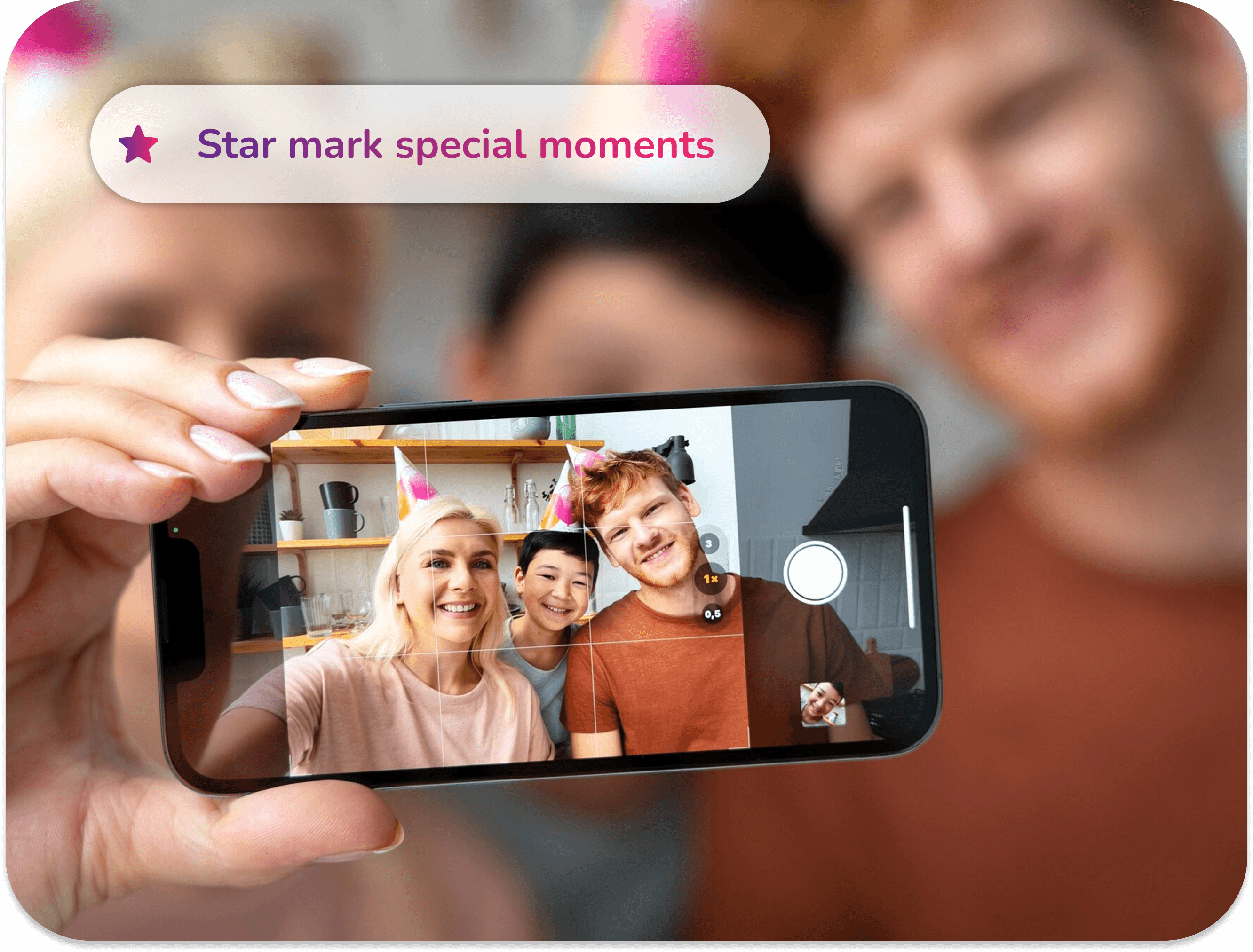 Memory sharing feature in Hushbunny